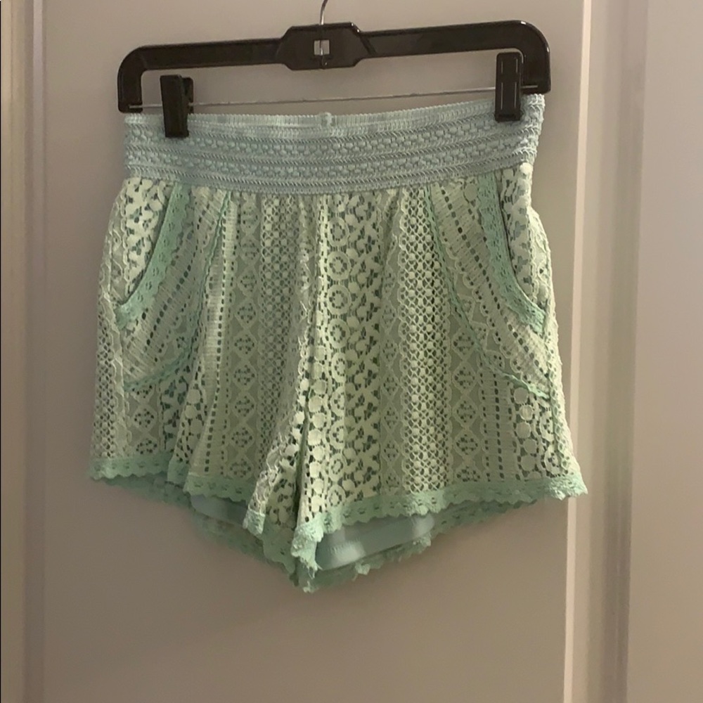 Lace shorts